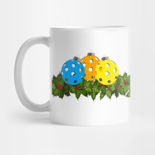 Pickleball Christmas Ornaments Mug